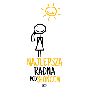 Najlepsza Radna Pod Słońcem - Kubek Biały