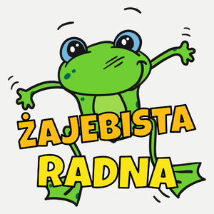 Żajebista Radna - Damska Koszulka Biała