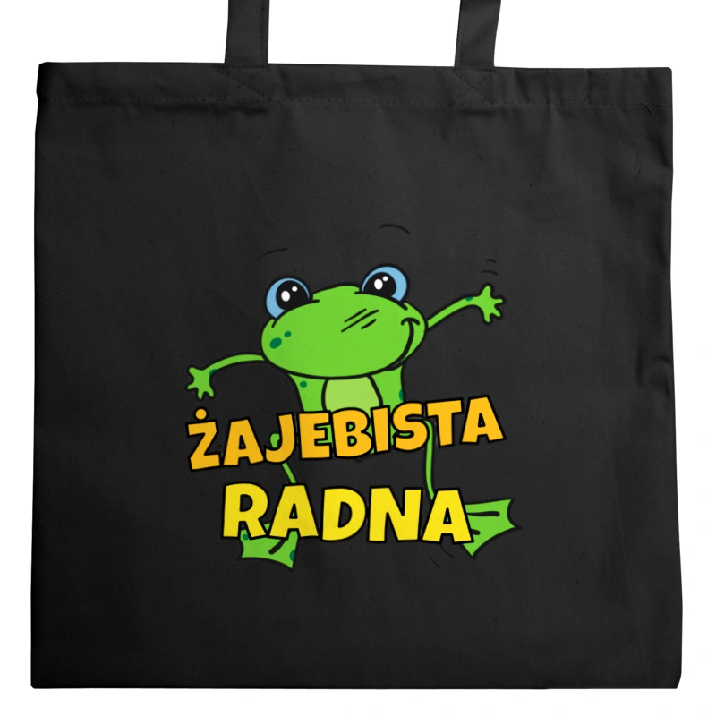 Żajebista Radna - Torba Na Zakupy Czarna