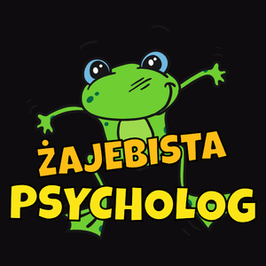 Żajebista Psycholog - Męska Koszulka Czarna