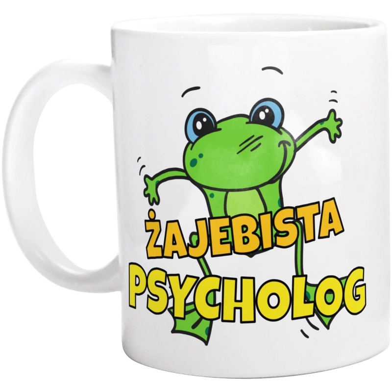 Żajebista Psycholog - Kubek Biały