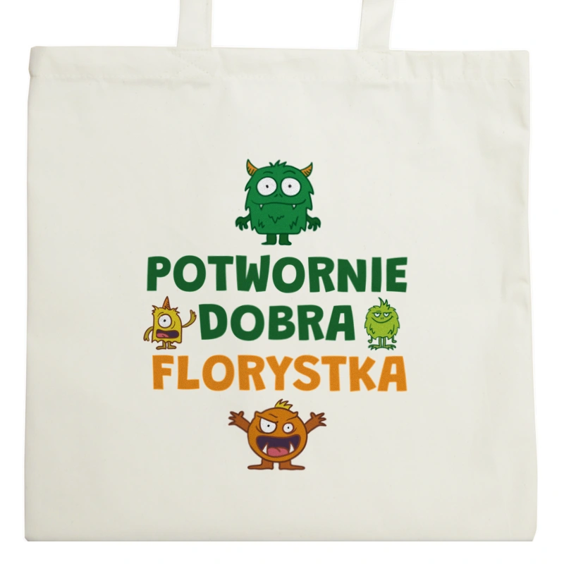 Potwornie Dobra Florystka - Torba Na Zakupy Natural