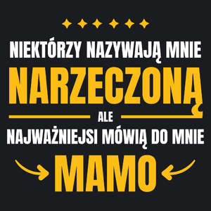 Mama Narzeczona - Damska Koszulka Czarna