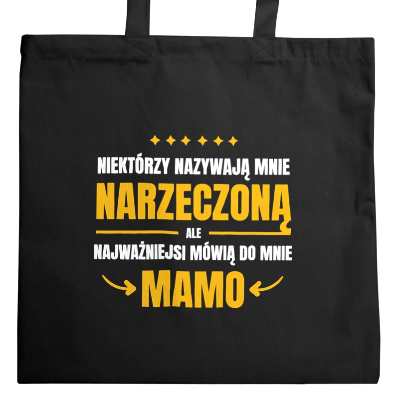 Mama Narzeczona - Torba Na Zakupy Czarna