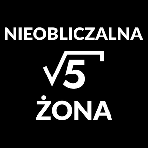 Nieobliczalna Żona - Torba Na Zakupy Czarna