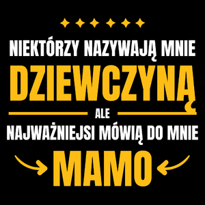 Mama Dziewczyna - Torba Na Zakupy Czarna