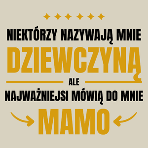 Mama Dziewczyna - Torba Na Zakupy Natural