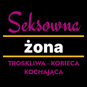 Seksowna Żona - Torba Na Zakupy Czarna