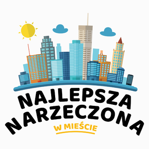 Najlepsza Narzeczona W Mieście - Poduszka Biała