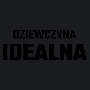 Dziewczyna Idealna - Damska Koszulka Czarna