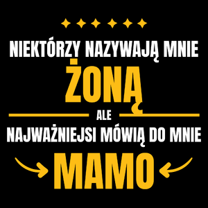 Mama Żona - Torba Na Zakupy Czarna