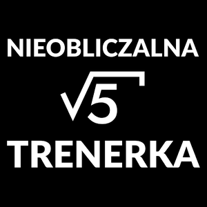 Nieobliczalna Trenerka - Torba Na Zakupy Czarna