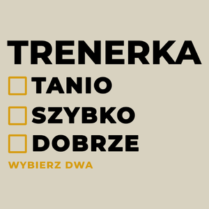 szybko tanio dobrze trenerka - Torba Na Zakupy Natural