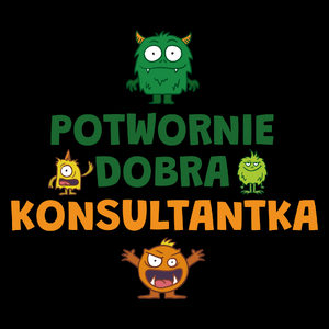 Potwornie Dobra Konsultantka - Torba Na Zakupy Czarna