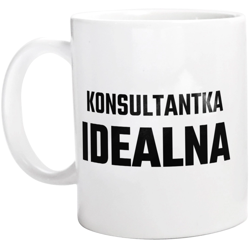 Konsultantka Idealna - Kubek Biały