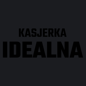 Kasjerka Idealna - Damska Koszulka Czarna