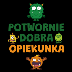 Potwornie Dobra Opiekunka - Torba Na Zakupy Czarna