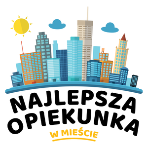 Najlepsza Opiekunka W Mieście - Kubek Biały