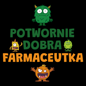 Potwornie Dobra Farmaceutka - Torba Na Zakupy Czarna