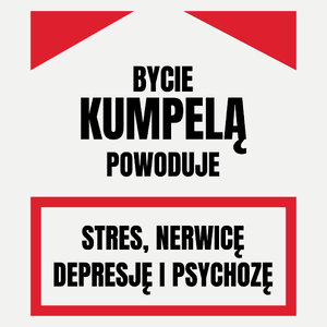 Bycie Kumpelą - Damska Koszulka Biała