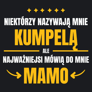 Mama Kumpela - Damska Koszulka Czarna