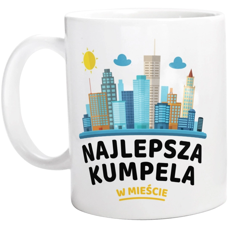 Najlepsza Kumpela W Mieście - Kubek Biały