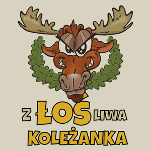 Złośliwa Koleżanka Łoś - Torba Na Zakupy Natural