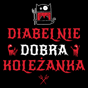 Diabelnie Dobra Koleżanka - Torba Na Zakupy Czarna