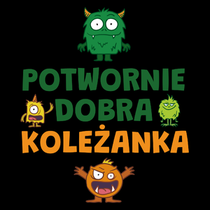 Potwornie Dobra Koleżanka - Torba Na Zakupy Czarna