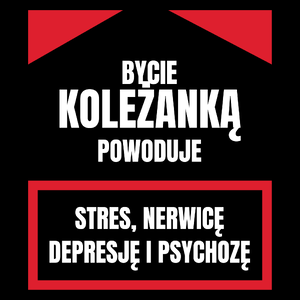 Bycie Koleżanką - Torba Na Zakupy Czarna