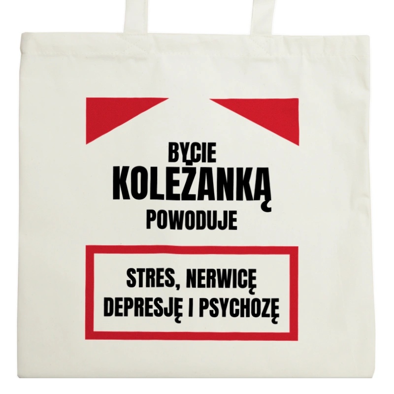 Bycie Koleżanką - Torba Na Zakupy Natural