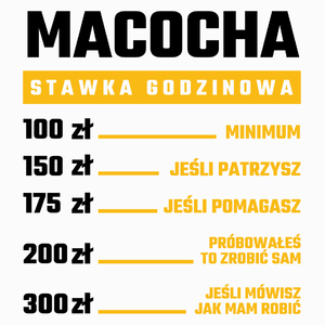 stawka godzinowa macocha - Poduszka Biała