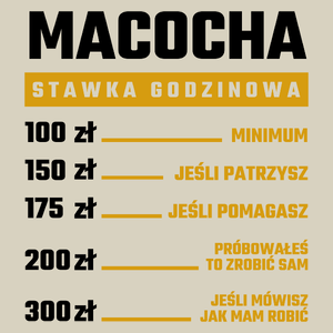 stawka godzinowa macocha - Torba Na Zakupy Natural