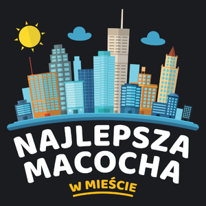 Najlepsza Macocha W Mieście - Damska Koszulka Czarna