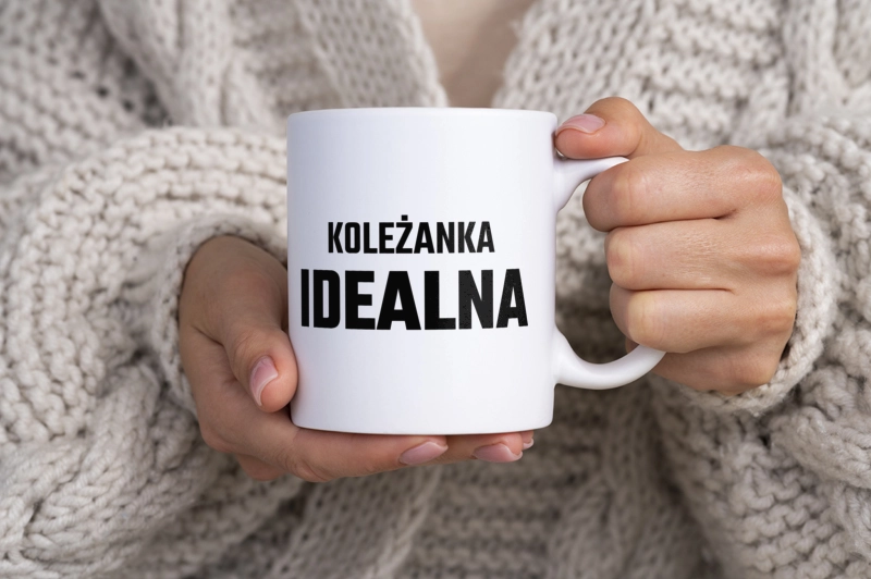 Koleżanka Idealna - Kubek Biały