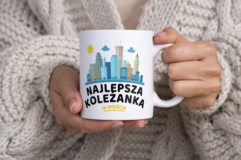 Najlepsza Koleżanka W Mieście - Kubek Biały