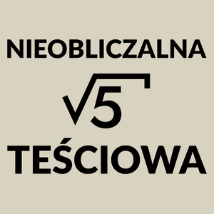 Nieobliczalna Teściowa - Torba Na Zakupy Natural