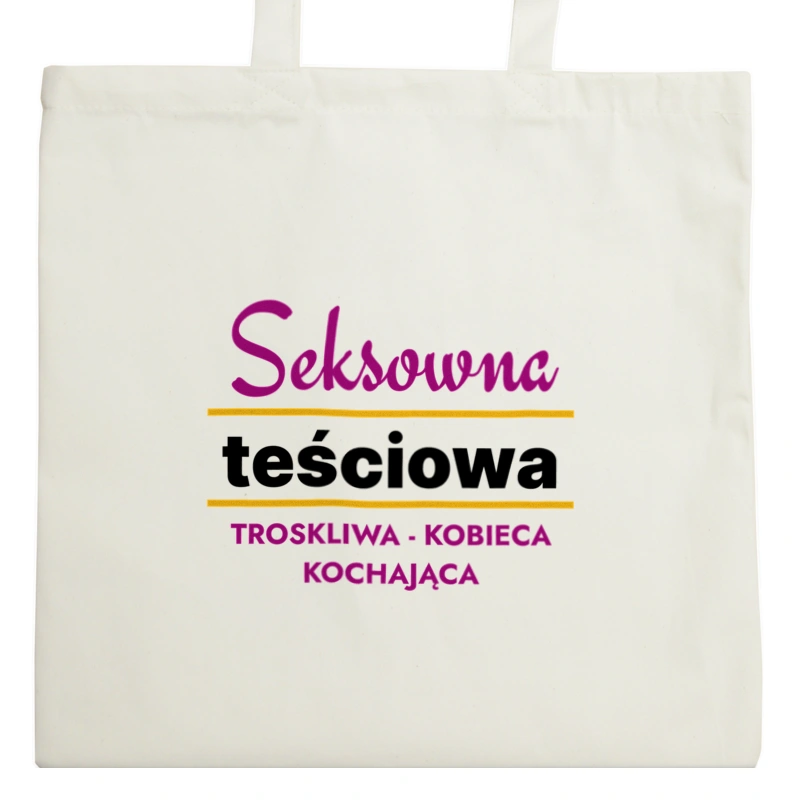 Seksowna Teściowa - Torba Na Zakupy Natural