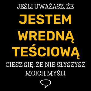 Wredna Teściowa - Torba Na Zakupy Czarna