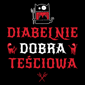 Diabelnie Dobra Teściowa - Torba Na Zakupy Czarna