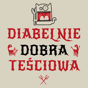 Diabelnie Dobra Teściowa - Torba Na Zakupy Natural