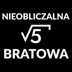 Nieobliczalna Bratowa - Torba Na Zakupy Czarna