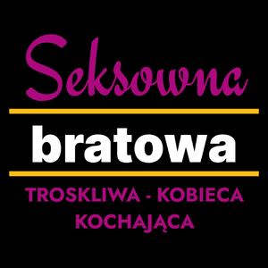 Seksowna Bratowa - Torba Na Zakupy Czarna