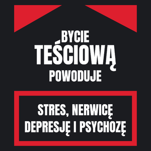 Bycie Teściową - Damska Koszulka Czarna