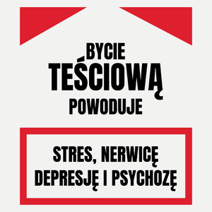 Bycie Teściową - Damska Koszulka Biała