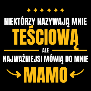 Mama Teściowa - Torba Na Zakupy Czarna