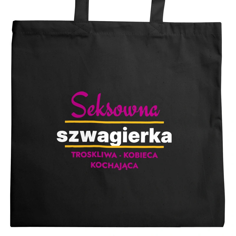 Seksowna Szwagierka - Torba Na Zakupy Czarna