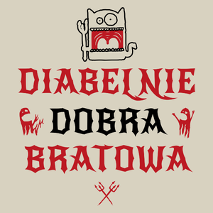 Diabelnie Dobra Bratowa - Torba Na Zakupy Natural