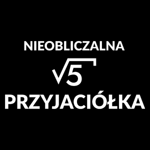 Nieobliczalna Przyjaciółka - Torba Na Zakupy Czarna