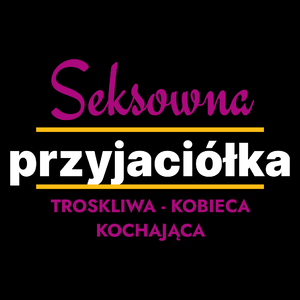 Seksowna Przyjaciółka - Torba Na Zakupy Czarna